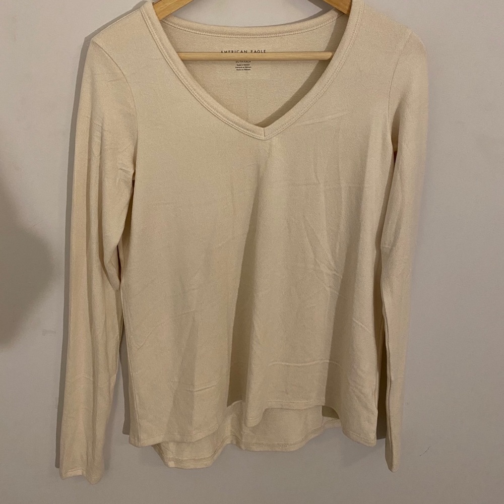 American Eagle Long Sleeve Soft & Sexy Tee